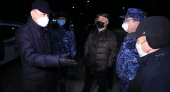Аким Костанайской области посетил санитарные посты, которые расположены вокруг города Костанай.