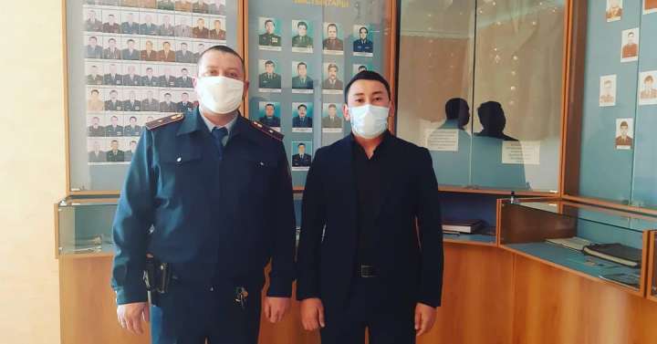 Аулиекольские полицейские разыскали пенсионера, который в непогоду заблудился
