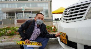 Впервые в Костанае зарегистрировали автомашину, в которой рулевое управление переустановили