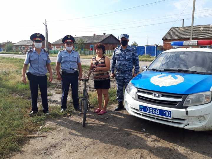 За пять минут полицейские нашли и вернули украденный велосипед