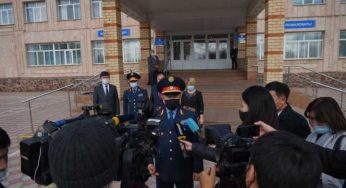 Ерлан Тургумбаев посетил участковый пункт полиции в селе