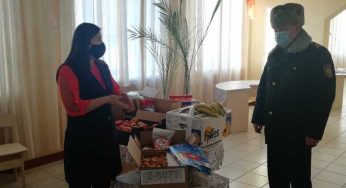 Костанайские полицейские встретились с воспитанниками специальной школы