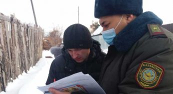 В Костанайском районе прошел рейд