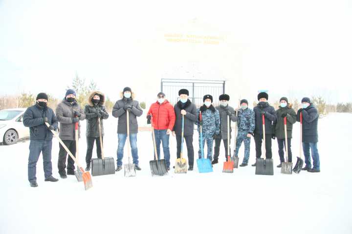 Академия ұжымы белсенділік танытты