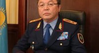 Начальник ДП Костанайской области генерал Б.Аймагамбетов 17 марта проведет отчетную встречу с населением