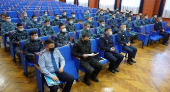 33 сотрудника, после окончания учебного заведения пришли служить в полицию