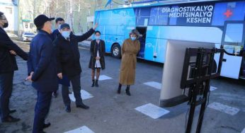Аким Костанайской области Архимед Мухамбетов с рабочей поездкой посетил Мендыкаринский и Узункольский районы
