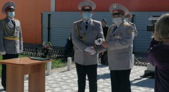 В День защитника Отечества молодые полицейские приняли присягу