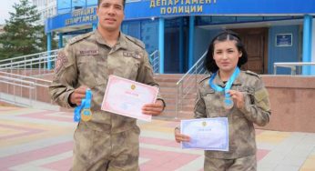 Полицейские СОБРа заняли призовые места на Кубке страны по самбо