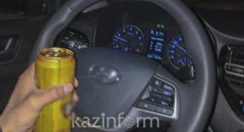 Лишенные прав костанайцы продолжают садиться за руль нетрезвыми