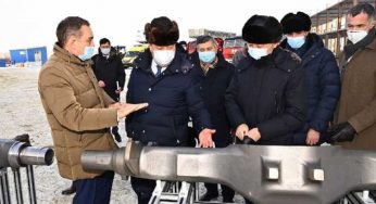 Мамин открыл новое производство в Костанайской области
