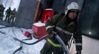 Пожарные ликвидировали огонь на котельной № 3 в Костанае