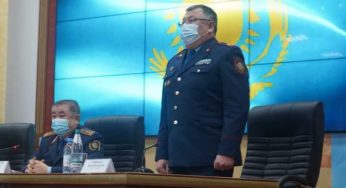 Начальником Департамента полиции Костанайской области назначен полковник полиции Ерлан Омарбеков