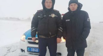 Жителю Акмолинской области помог костанайский полицейский