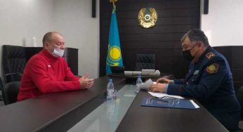 Начальник ДП Костанайской области провел первый прием граждан