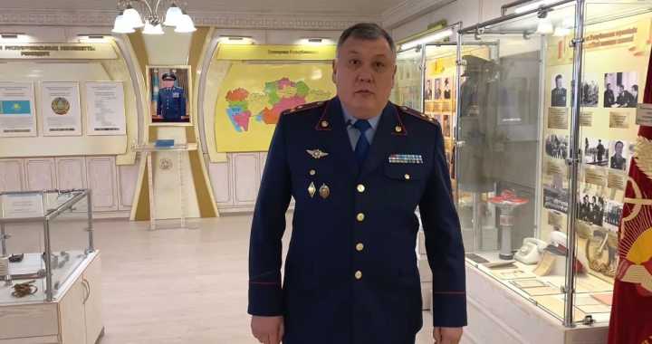 Акцию «О Победе, от моей семьи» открыл начальник ДП Костанайской области Ерлан Омарбеков