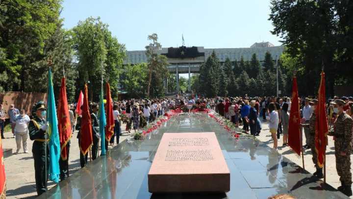 День Победы отмечают в Казахстане