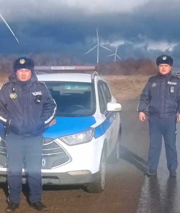 Костанайские полицейские установили без вести пропавшую женщину при патрулировании