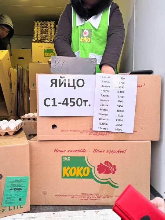 На сельскохозяйственной ярмарке в Костанае реализовано 221,3 тонны